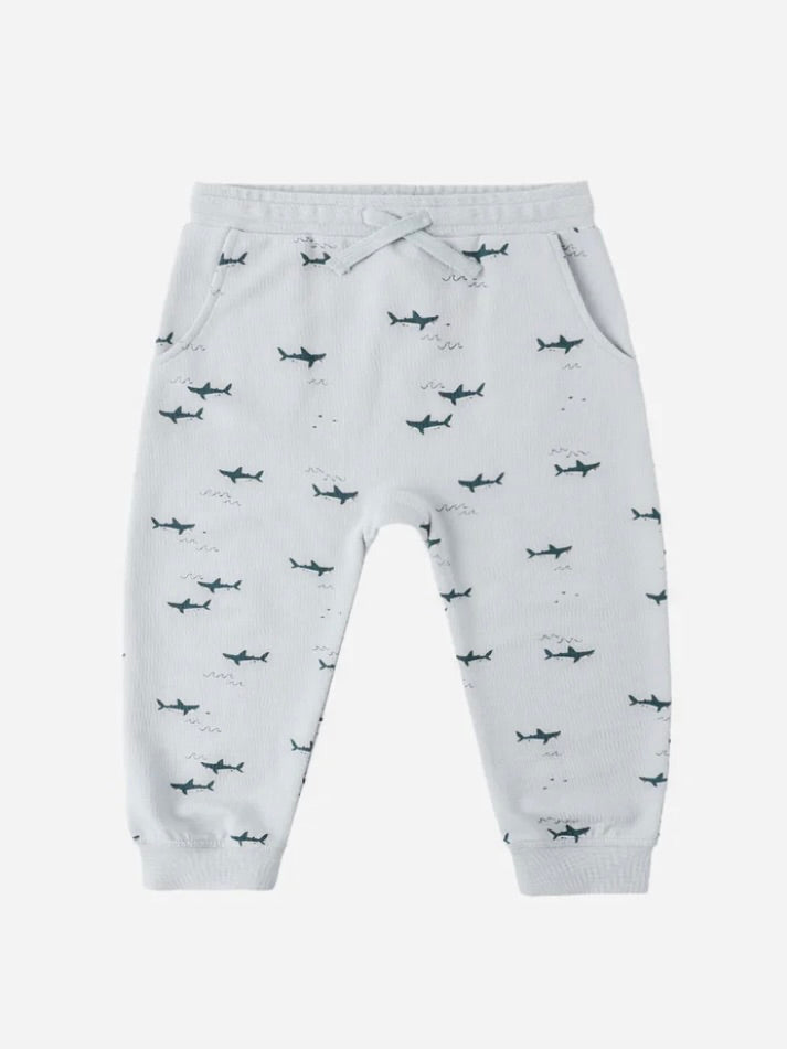 Light Blue Shark Sweatpant
