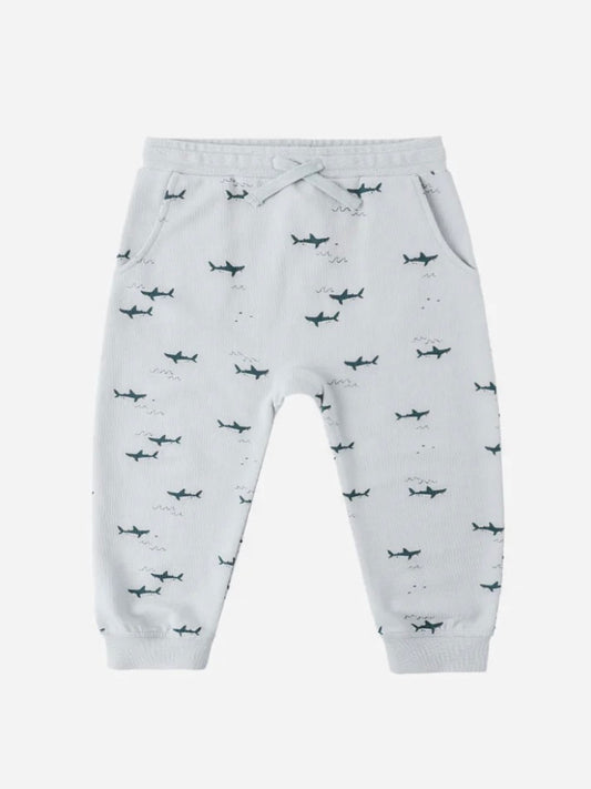 Light Blue Shark Sweatpant