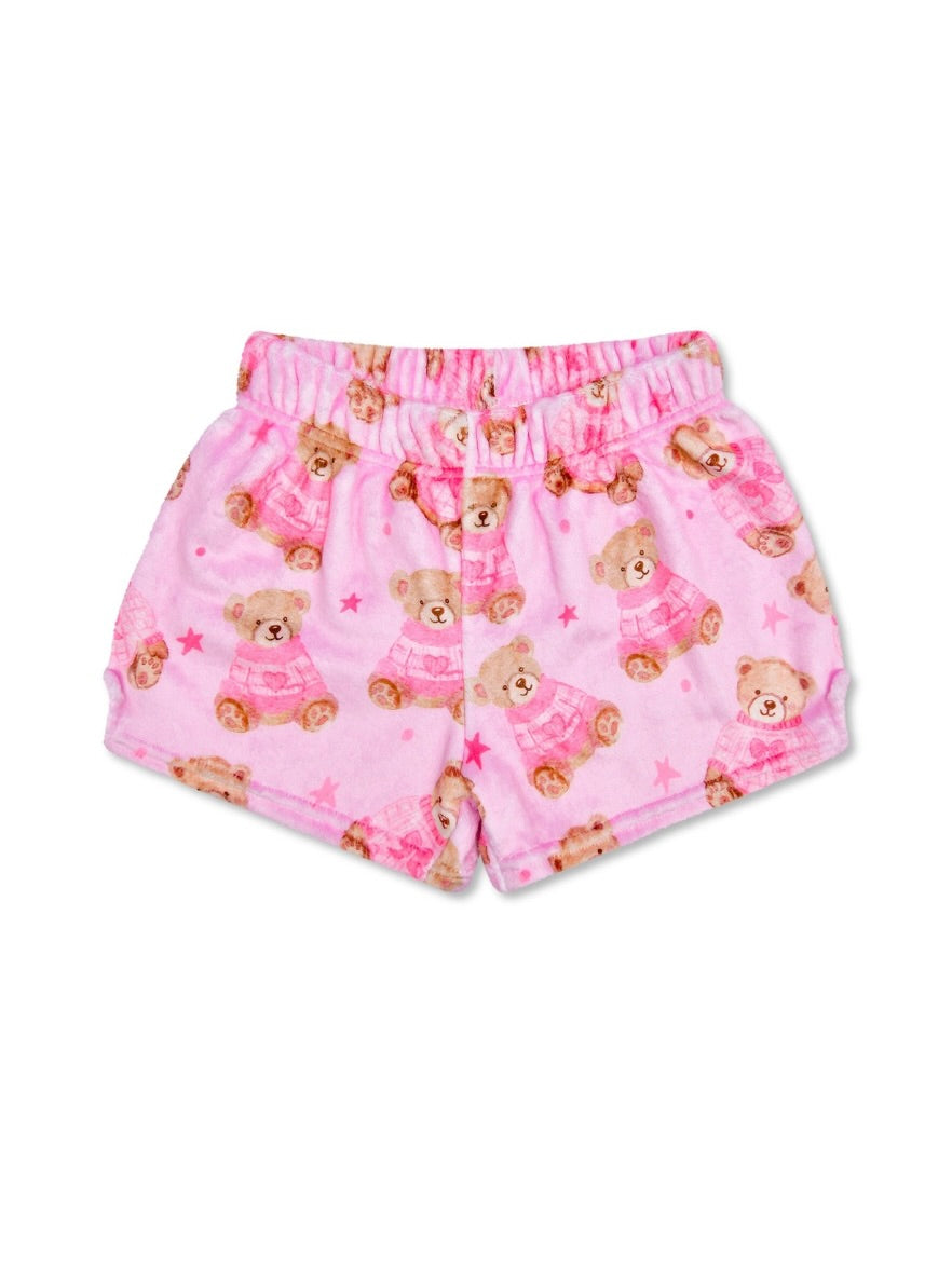 Beary Cute Plush Shorts