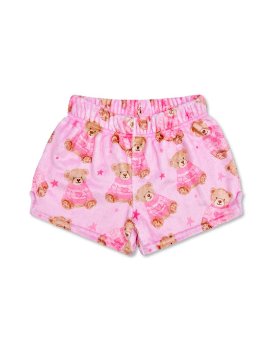 Beary Cute Plush Shorts