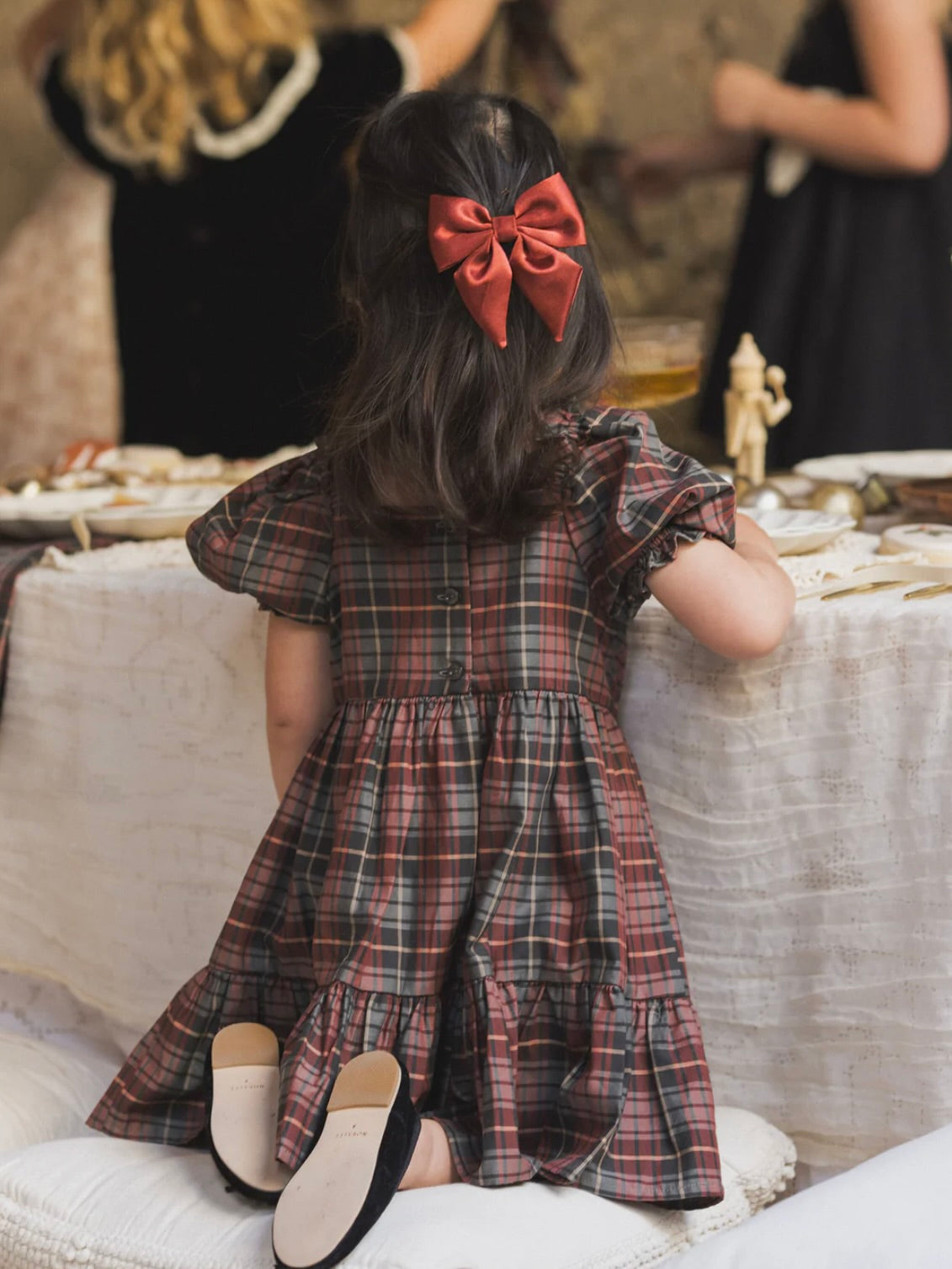 Louella Dress - Winter Tartan