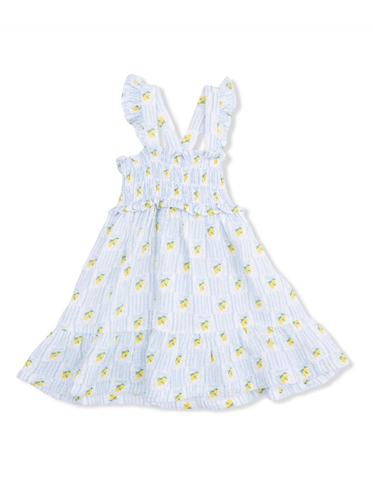 Lovely Lemons Smocked Ruffle Sundress