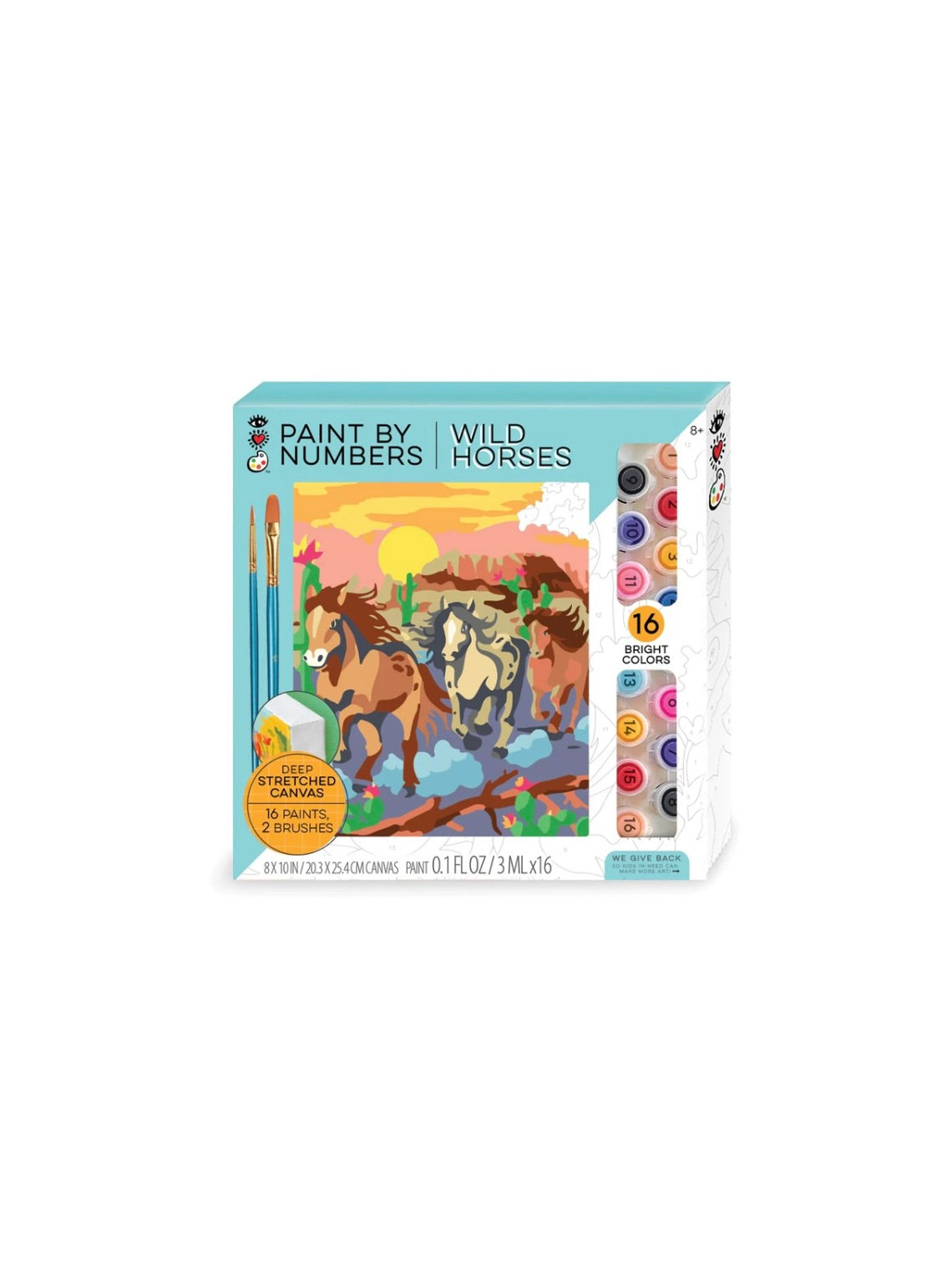 Paint by Numbers - Wild Horses