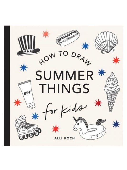 How to Draw Summer Things for Kids