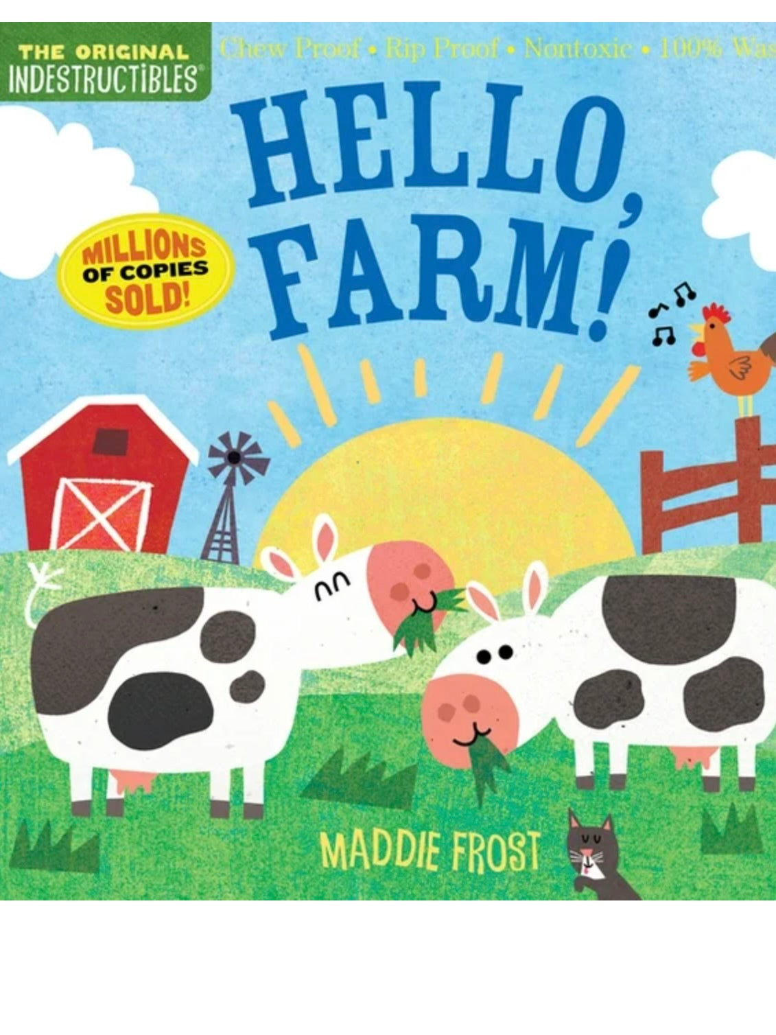 Hello, Farm! Indestructible Book