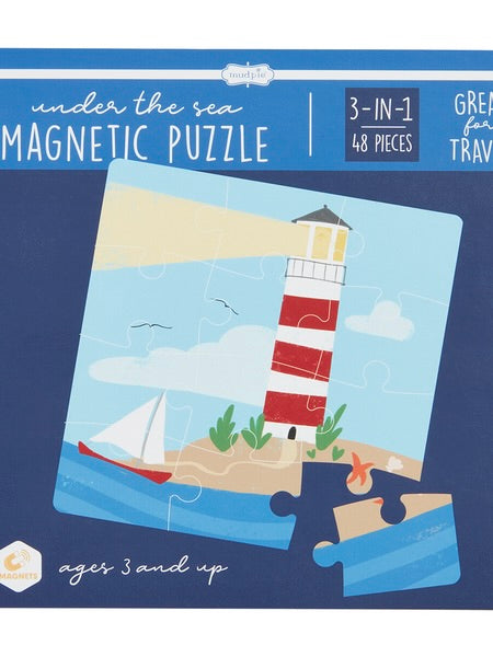 Blue Under The Sea Magnetic Puzzle