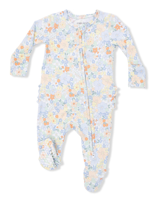 Georgia Floral Footie