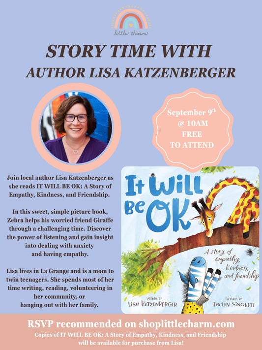 Story Time with Author Lisa Katzenberger