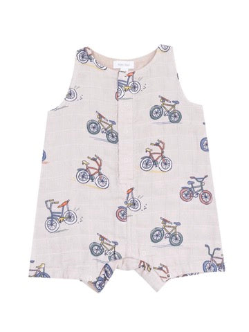 Bikes Sleeveless Shortie Romper