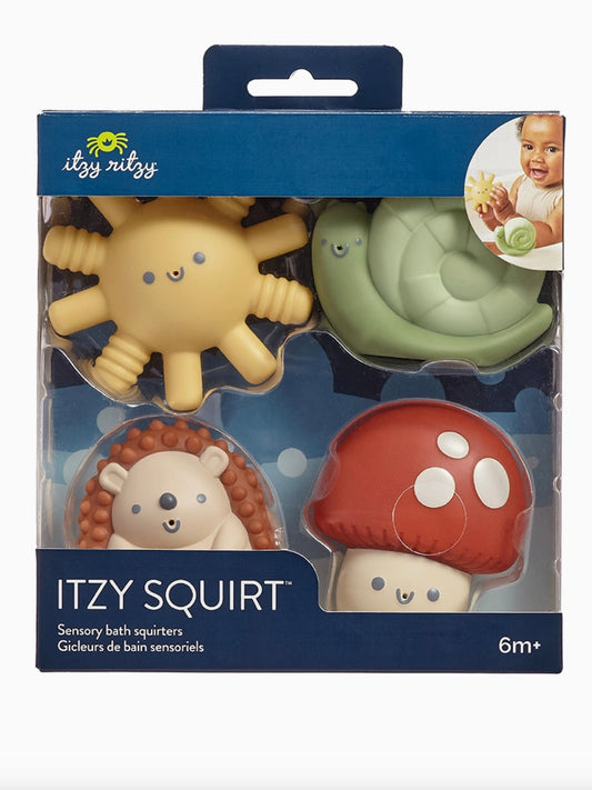 Itzy Squirt Soft Bath Toys - 4 Pack