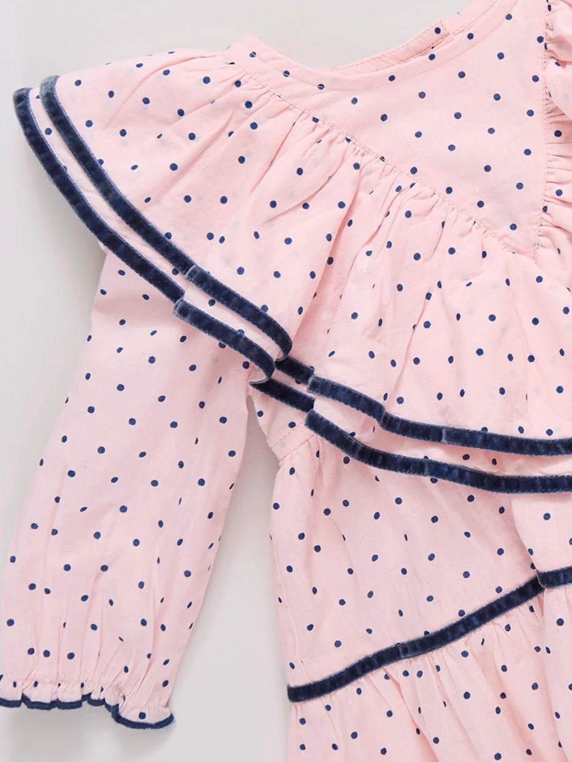 Raphaela Dress - Strawberry Cream Polka Dot