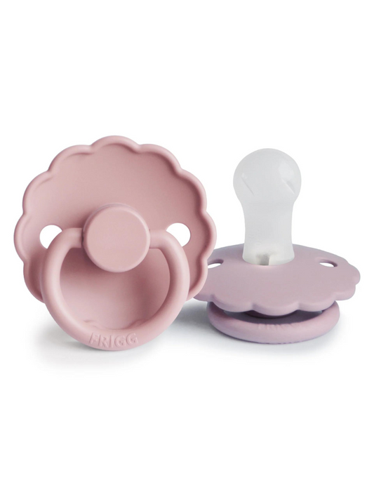 FRIGG Baby Pacifier- Baby Pink/ Lilac 0-6M