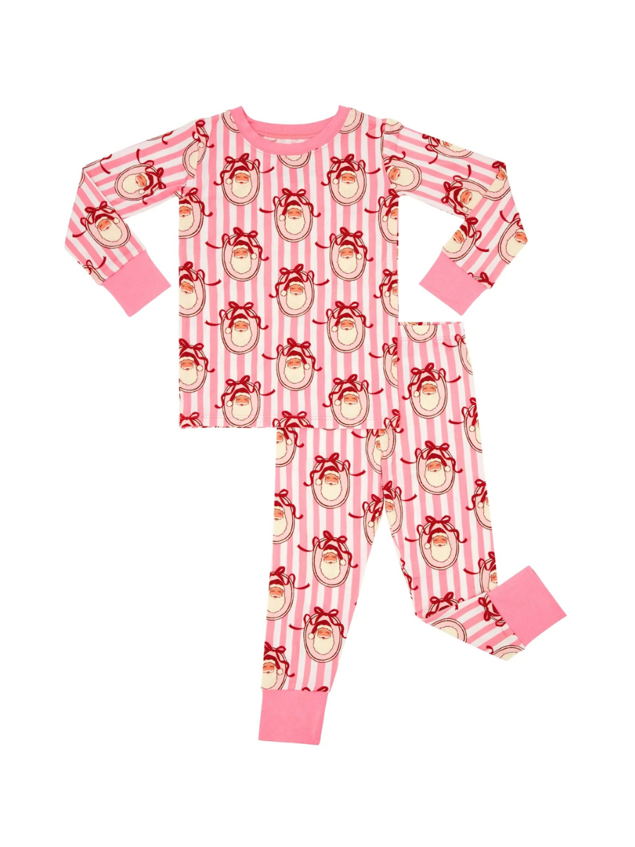 Pink Santa Claus Lane Two Piece Set