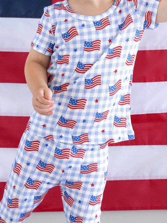 Star-Spangled Picnic Two Piece Pajama Set