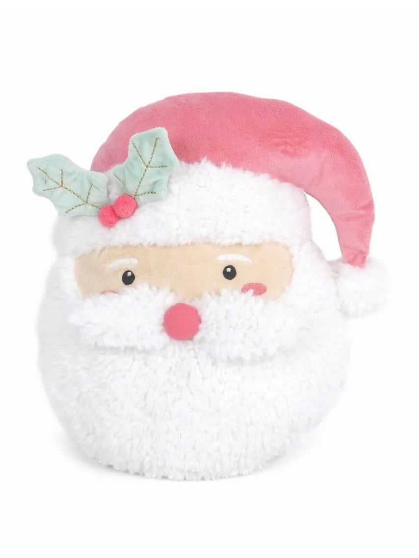 Pink Santa Accent Plush