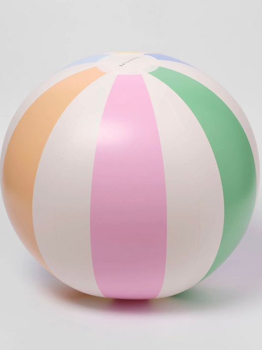 Pool Side Inflatable Beach Ball Pastel Gelato