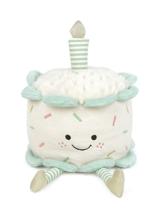 Blue Happy Cake