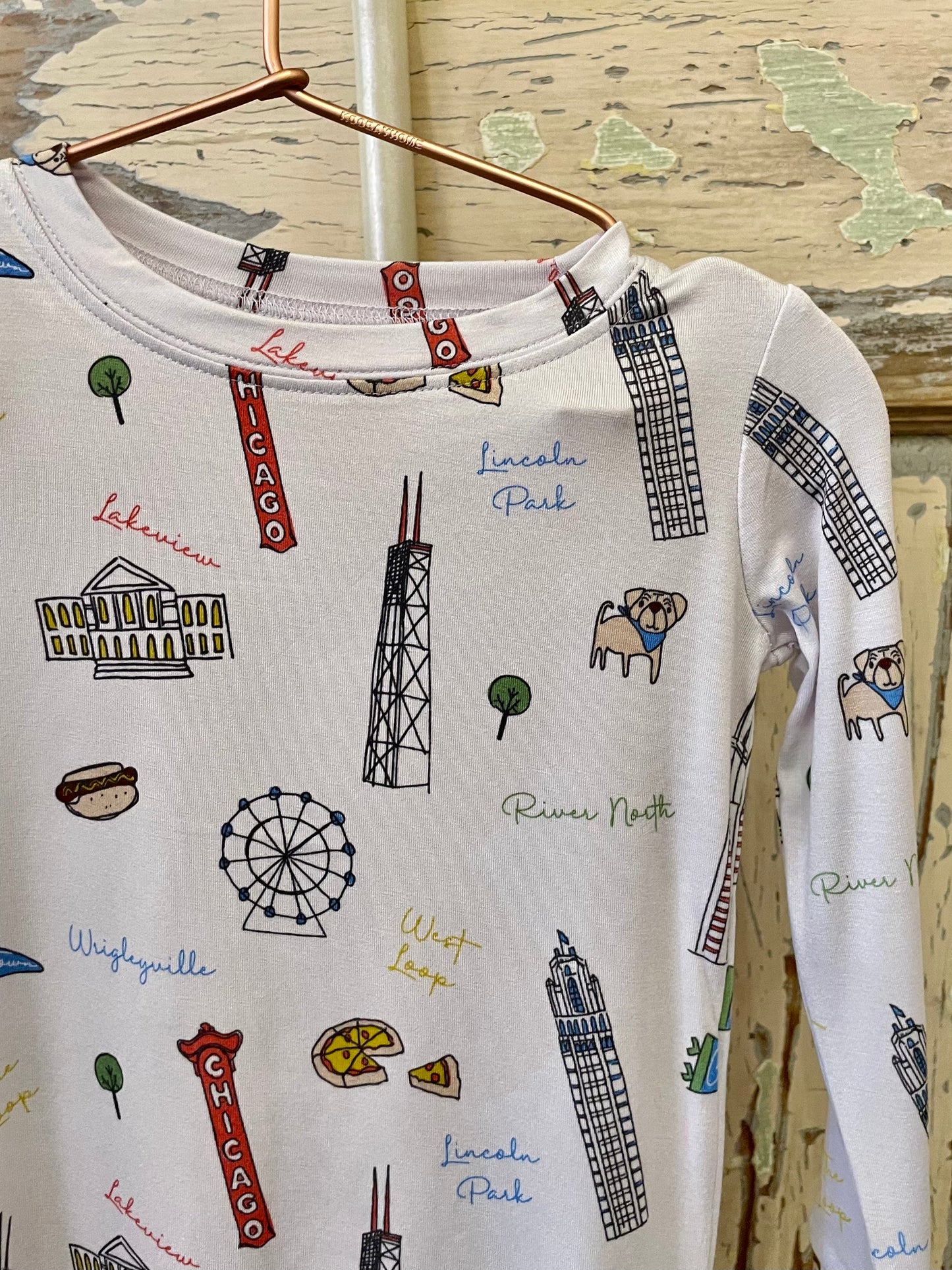 Sweet Home Chicago PJ Set