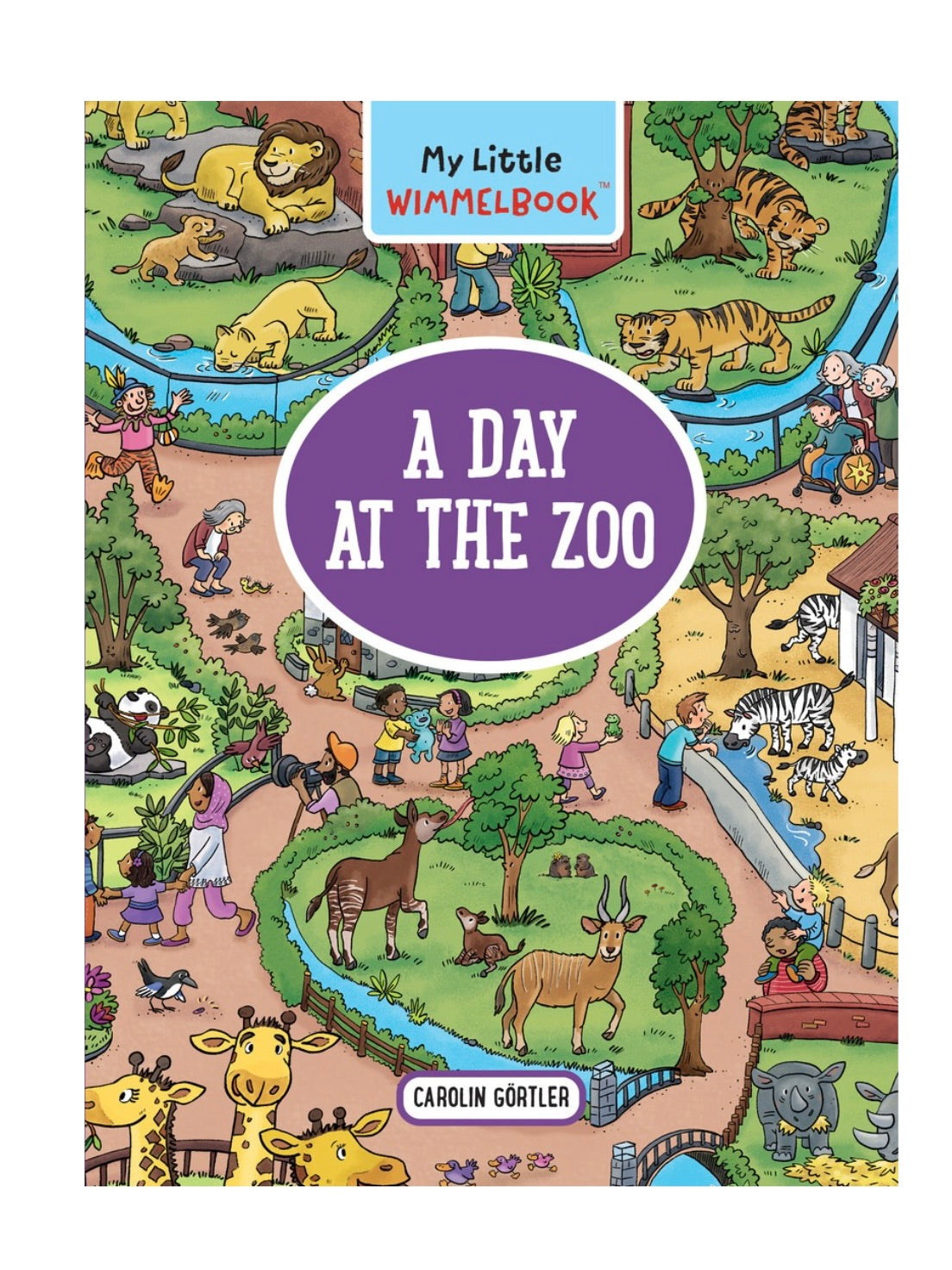My Little Wimmelbook - A Day at The Zoo