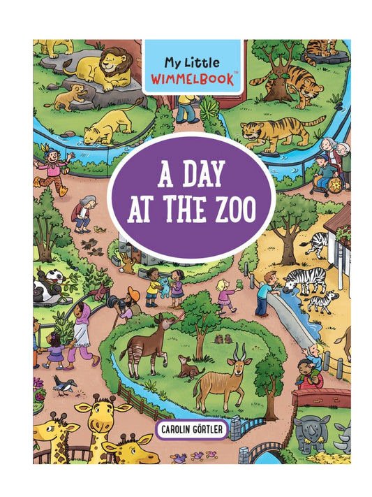 My Little Wimmelbook - A Day at The Zoo