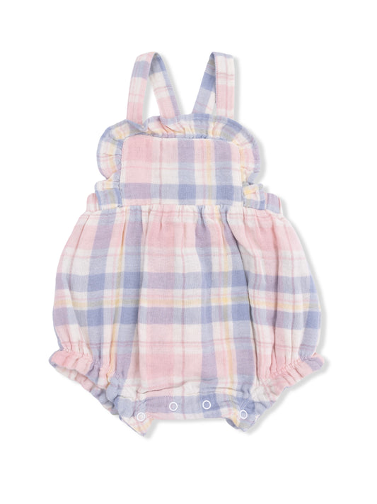 Dusty Plaid Oxford Bubble