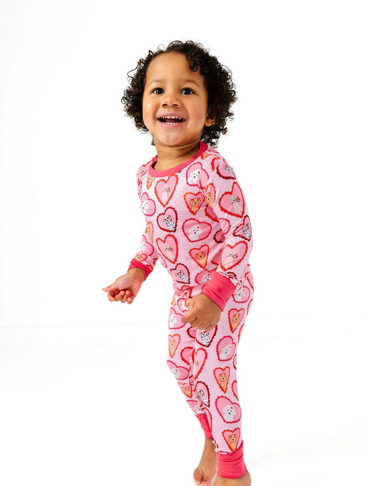 Pink Fur-Ever Valentine Two Piece Set