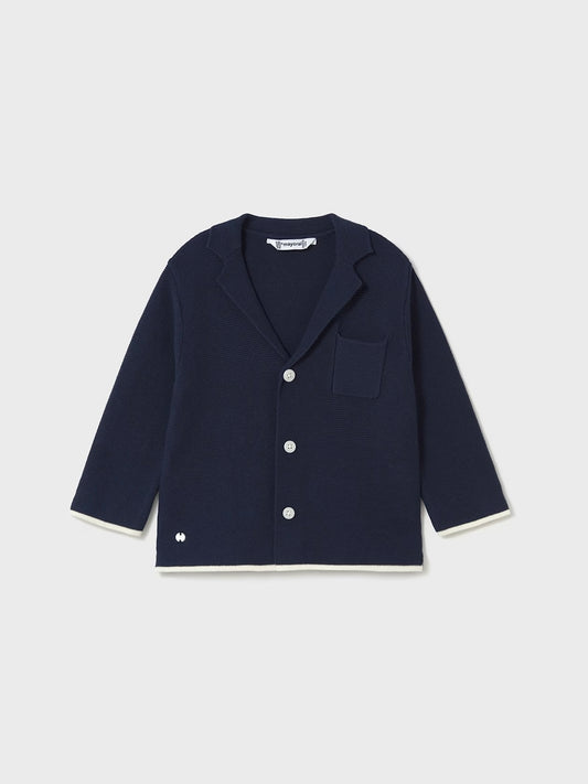 Knit Jacket - Navy