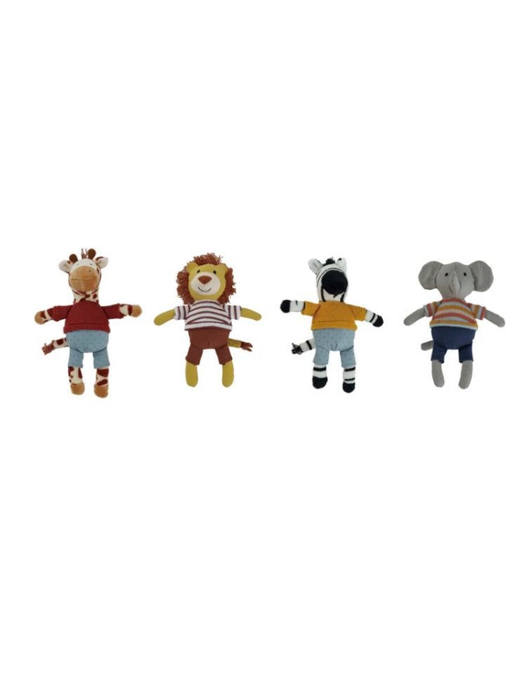 Parure Magicouette ANIMAUX avec coton recyclé multicolore Parure Magicouette ANIMAUX avec coton recyclé multicolore
