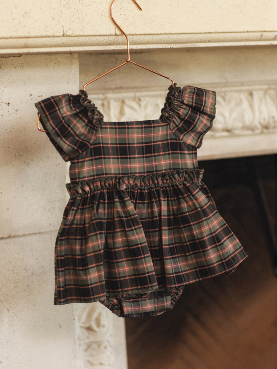 Tartan Margot Romper