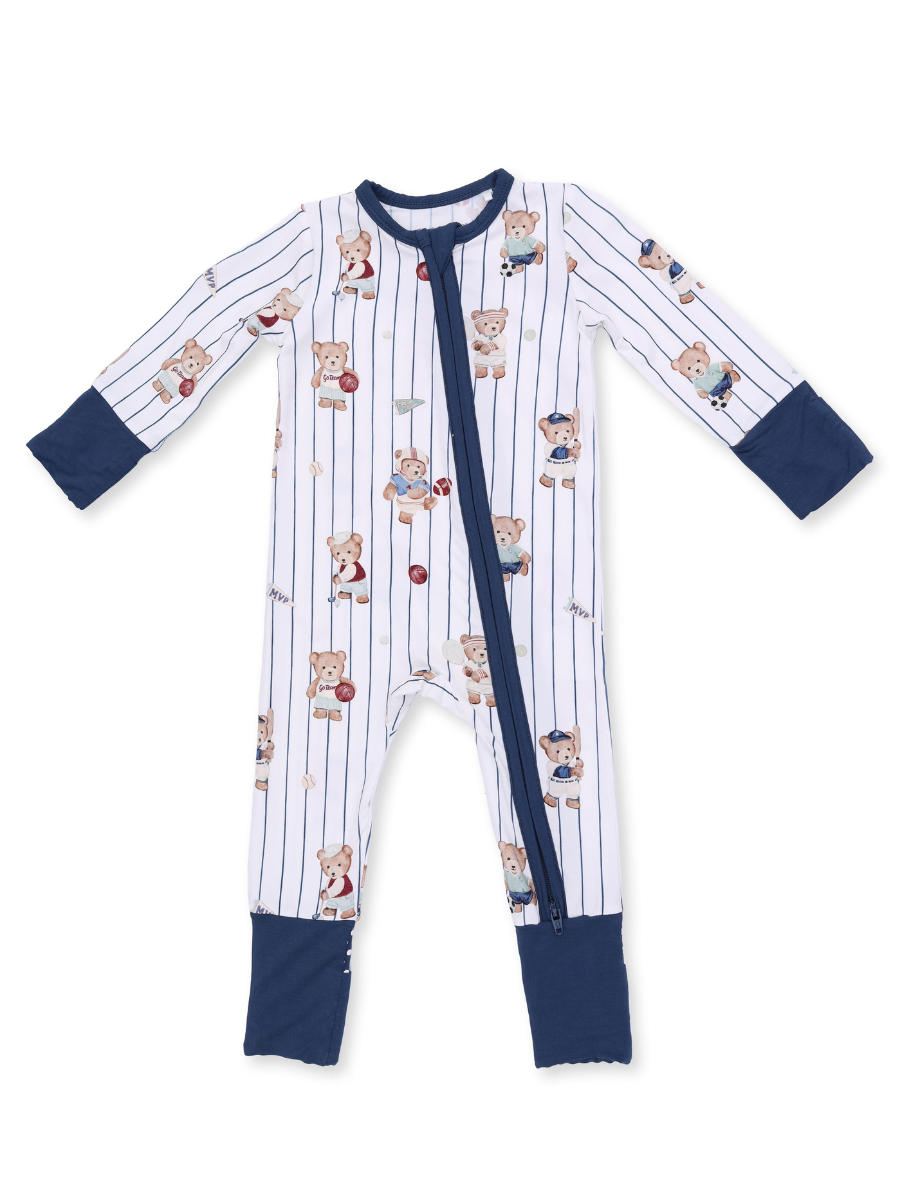 Mixed Sports Bears Convertible Romper