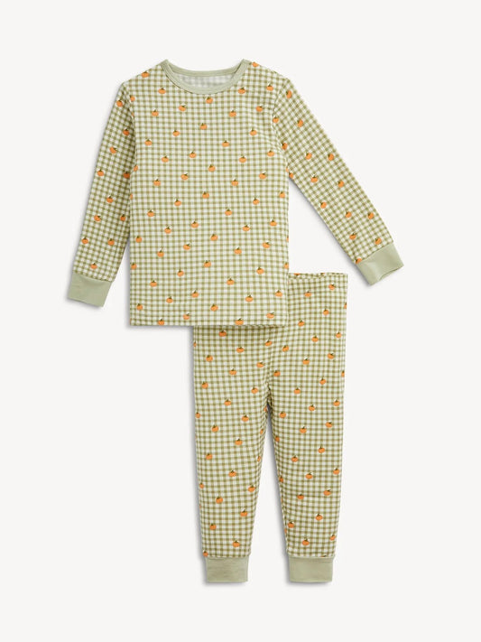 Magnetic Me Pajama Set- Pumpkin Plaid