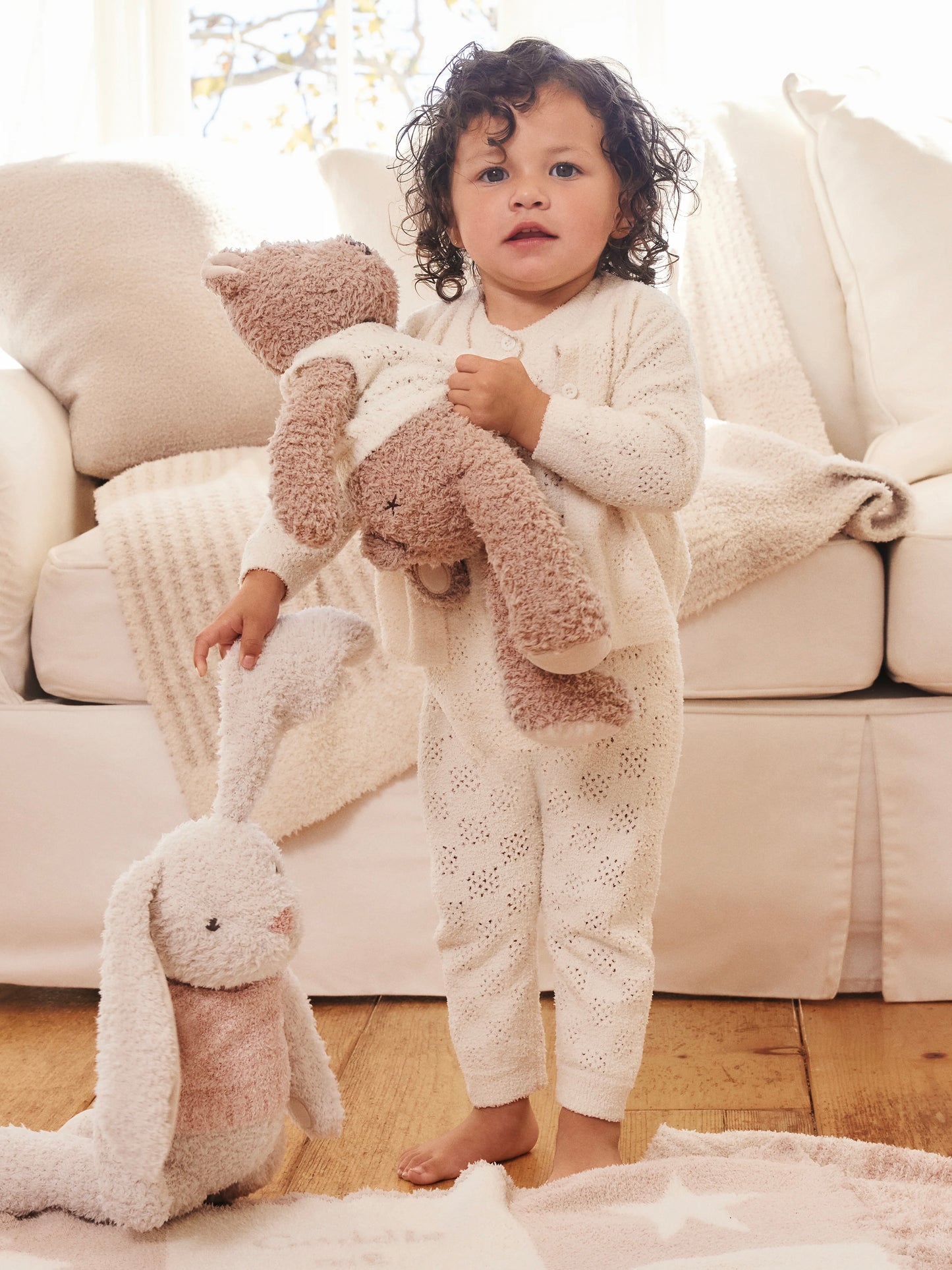 Cozychic Bunnie Buddie - Pink Vest
