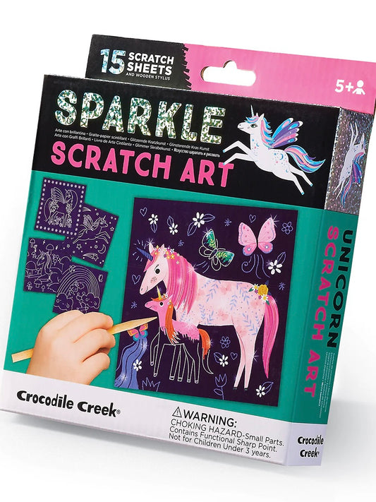 Sparkle Scratch Art - Unicorn