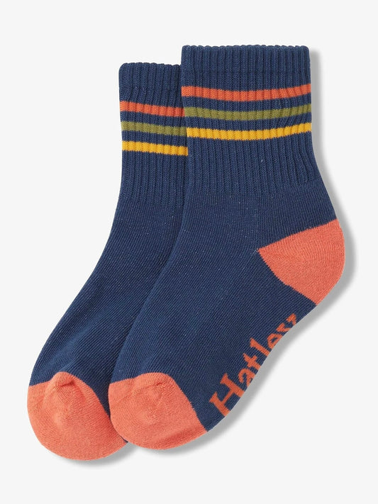 Ensign Blue Crew Socks