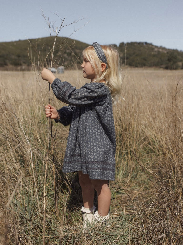 Midnight Heart Ditsy Selene Dress