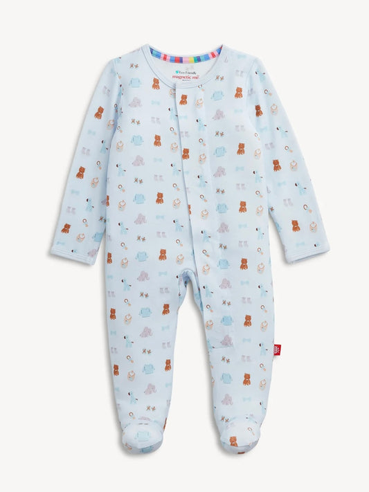 Magnetic Me Footie- Nursery Nostalgia Blue