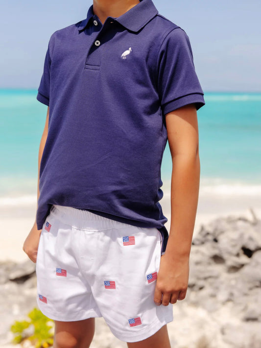 Critter Sheffield Shorts - American Flags