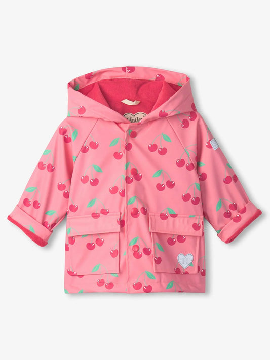 Cherries Snap Raincoat