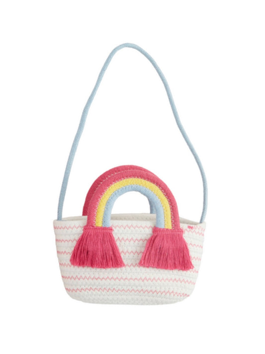 Blue Rope Rainbow Purse