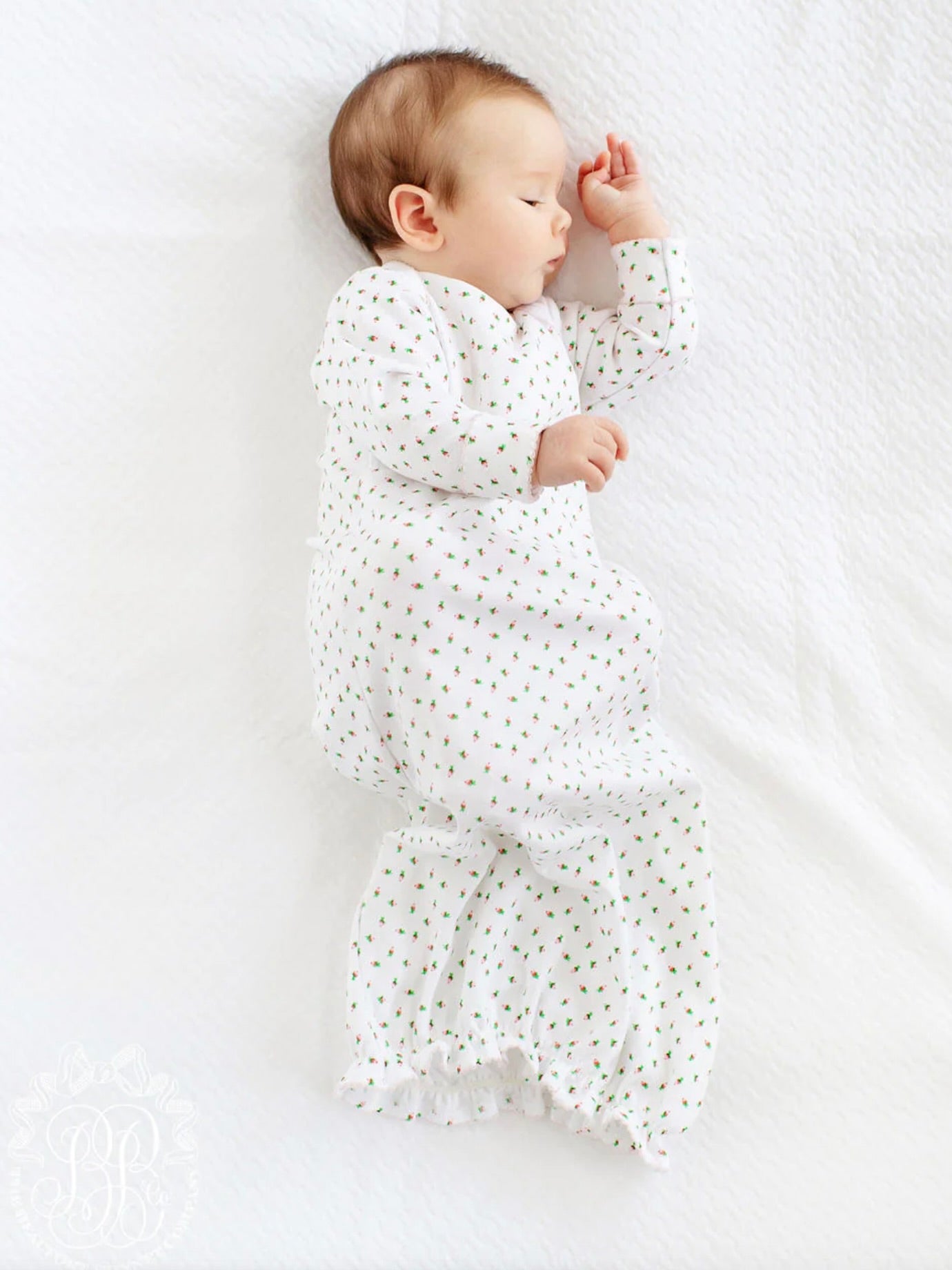 Adorable Every Day Gown - Rosebud / Palm Beach Pink (0-3M)