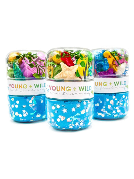 Grab & Go Dough Jar - Ocean