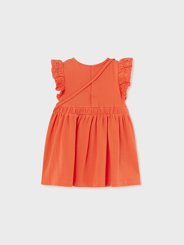 Tangerine Dress + Purse