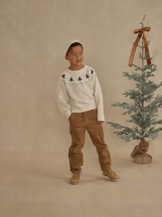 Natural Trees Fair Isle Sweater