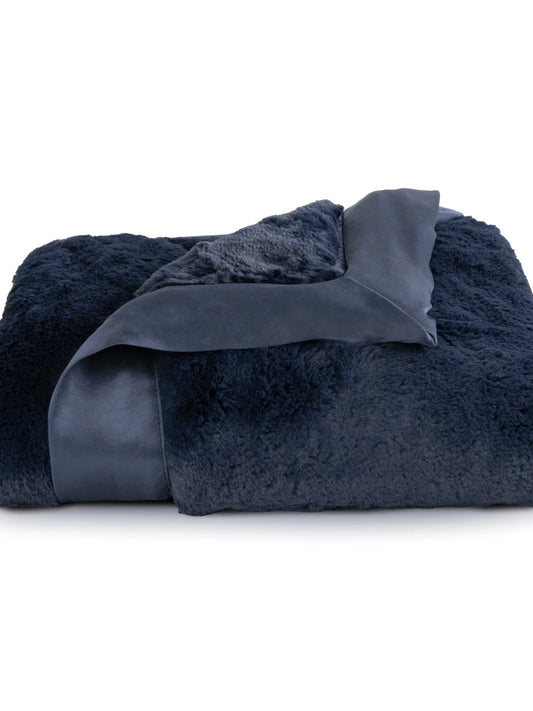 Little Giraffe Luxe Blanket - Denim