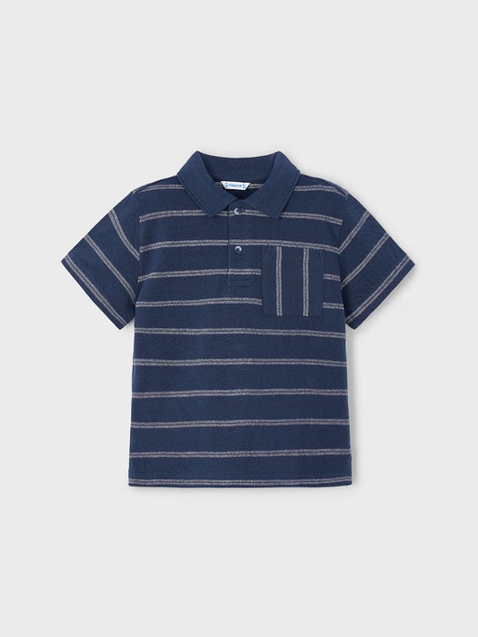 Midnight Stripe Polo