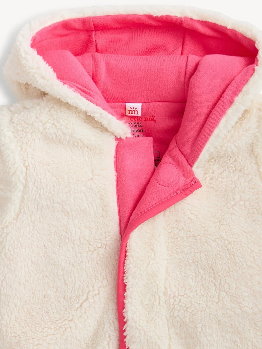 Gentle Cream Sherpa Footie