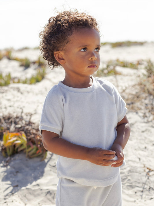 Sky Terry Tee + Pant Set