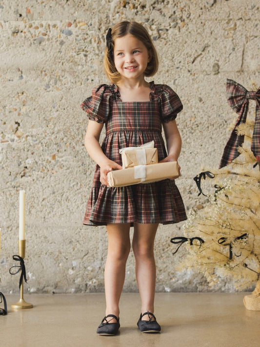 Louella Dress - Winter Tartan