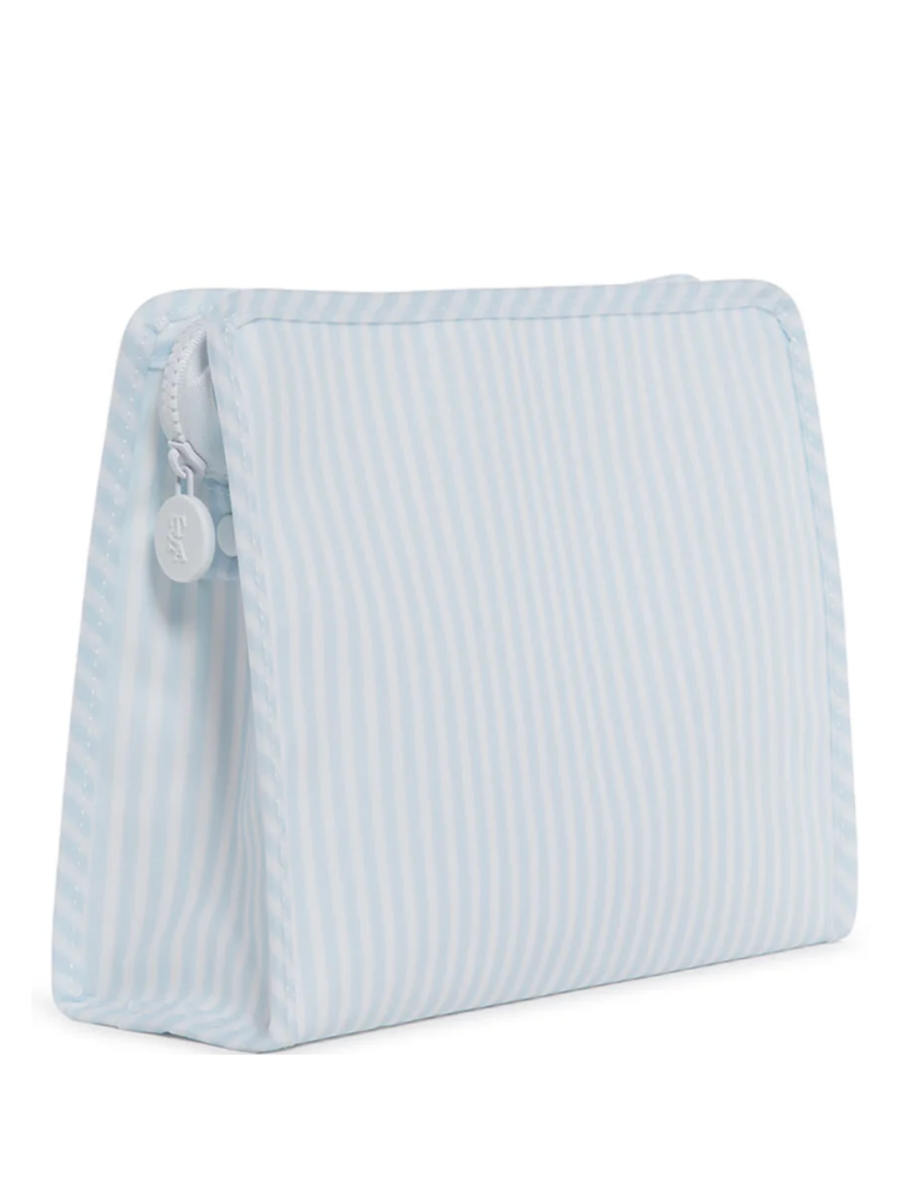 Pimlico Stripe Blue Roadie Pouch - Large
