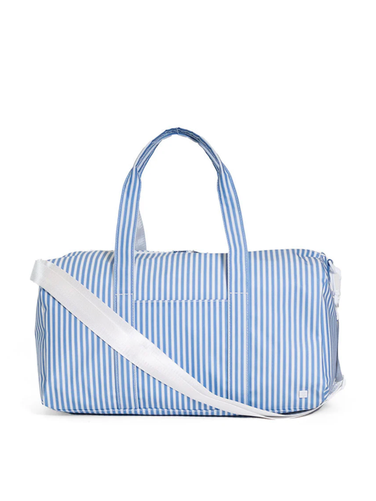 Chambray Pimlico Stripe Weekender Duffel Bag